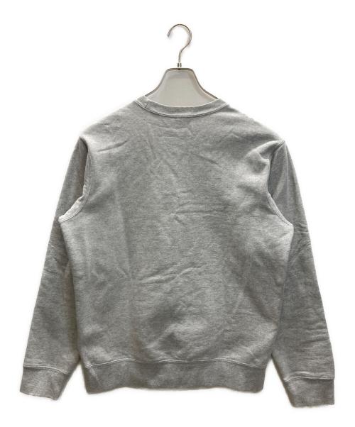 SUPREME（シュプリーム）Supreme (シュプリーム) Cutout Logo Crewneck グレー サイズ:SIZE Sの古着・服飾アイテム