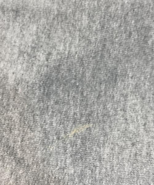 SUPREME（シュプリーム）Supreme (シュプリーム) Cutout Logo Crewneck グレー サイズ:SIZE Sの古着・服飾アイテム