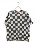 SUPREMEシュプリーム）の古着「Small Box Tee Checkerboard」｜ブラック×ホワイト