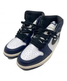 NIKE（ナイキ）の古着「Air Jordan 1 Retro High OG "Midnight Navy" エアジョーダン1 レトロ ハイ OG "ミッドナイトネイビー"」｜ネイビー×ホワイト