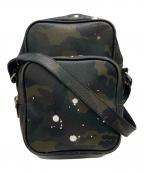 Gentil Banditジャンティバンティ）の古着「カモフラ ミニショルダーバッグ」｜グリーン×ブラウン