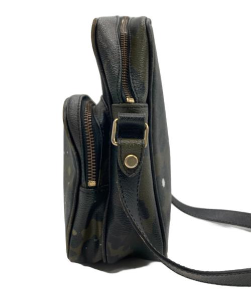 Gentil Bandit（ジャンティバンティ）Gentil Bandit (ジャンティバンティ) カモフラ ミニショルダーバッグ グリーン×ブラウンの古着・服飾アイテム