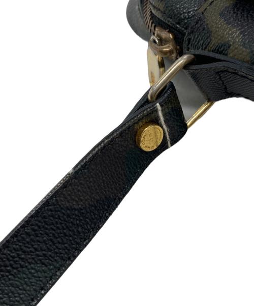 Gentil Bandit（ジャンティバンティ）Gentil Bandit (ジャンティバンティ) カモフラ ミニショルダーバッグ グリーン×ブラウンの古着・服飾アイテム