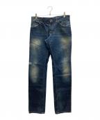 DOLCE & GABBANAドルチェ＆ガッバーナ）の古着「ダメージデニムパンツ」｜インディゴ