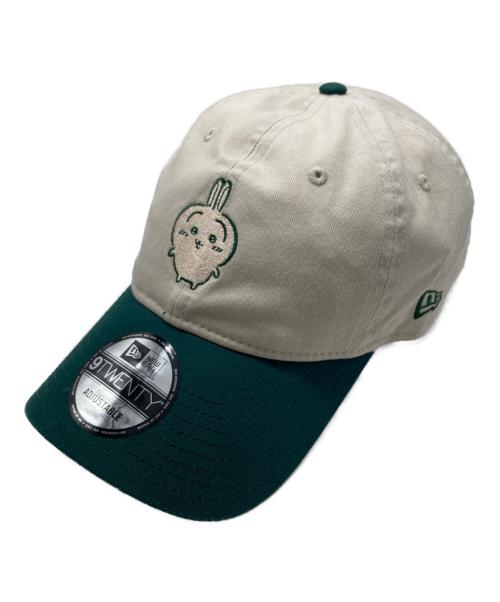 ちいかわ（チイカワ）ちいかわ (チイカワ) New Era (ニューエラ) キャップ ベージュ×グリーン サイズ:SIZE ONE 未使用品の古着・服飾アイテム