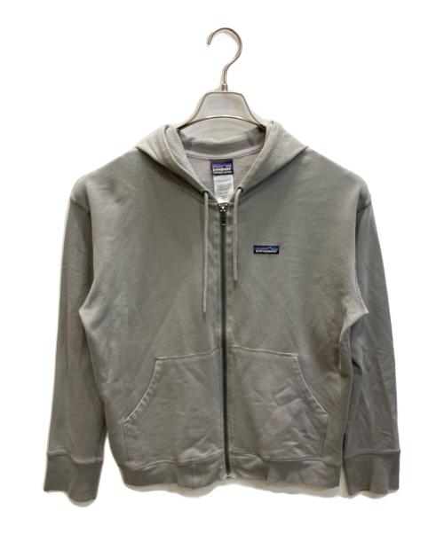 Patagonia（パタゴニア）Patagonia (パタゴニア) オーガニックコットン フルジップ パーカー グレー サイズ:SIZE Sの古着・服飾アイテム