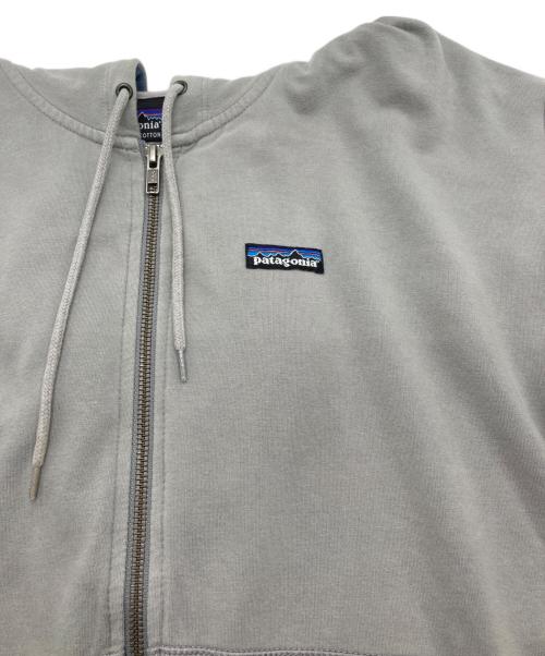 Patagonia（パタゴニア）Patagonia (パタゴニア) オーガニックコットン フルジップ パーカー グレー サイズ:SIZE Sの古着・服飾アイテム
