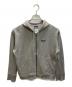 Patagonia（パタゴニア）の古着「オーガニックコットン フルジップ パーカー」｜グレー