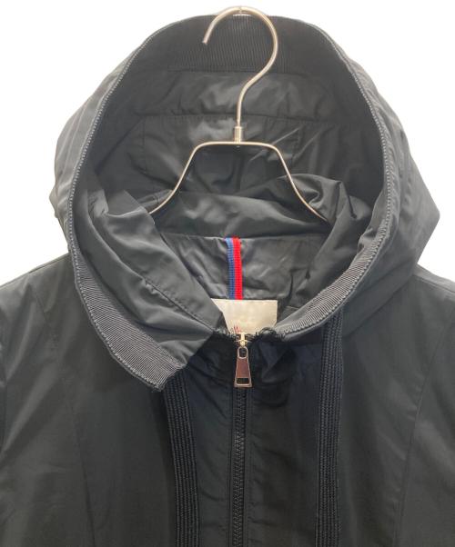 MONCLER（モンクレール）MONCLER (モンクレール) TOPAZE ナイロン ジップアップ フーデット スプリング コート ブラック サイズ:SIZE 2の古着・服飾アイテム