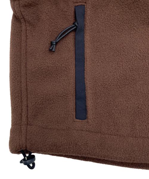 SKIMS（スキムス）SKIMS (スキムス) FLEECE LOUNGE SHRUNKEN ZIP UP JACKET ブラウン サイズ:SIZE XXS 未使用品の古着・服飾アイテム