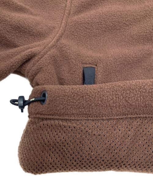 SKIMS（スキムス）SKIMS (スキムス) FLEECE LOUNGE SHRUNKEN ZIP UP JACKET ブラウン サイズ:SIZE XXS 未使用品の古着・服飾アイテム