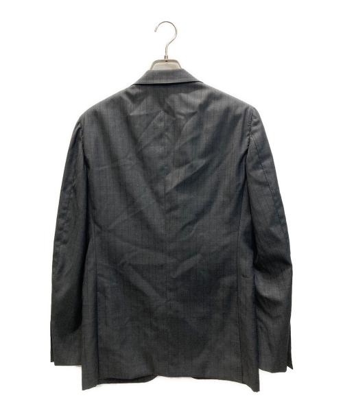 BEAMS F（ビームスエフ）BEAMS F (ビームスエフ) シャドーストライプスーツ グレー サイズ:SIZE 48/8Rの古着・服飾アイテム