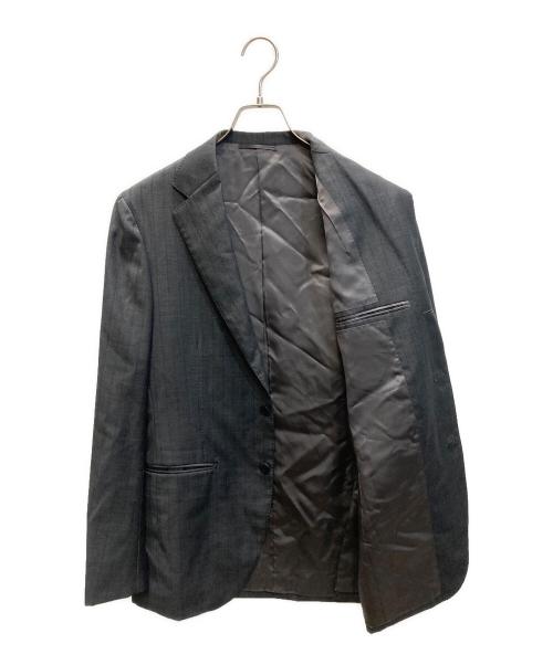 BEAMS F（ビームスエフ）BEAMS F (ビームスエフ) シャドーストライプスーツ グレー サイズ:SIZE 48/8Rの古着・服飾アイテム