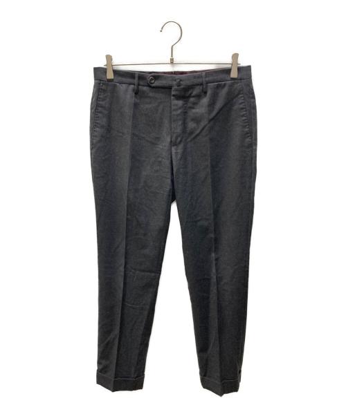 BEAMS F（ビームスエフ）BEAMS F (ビームスエフ) INCOTEX (インコテックス) ウールスラックス グレー サイズ:SIZE 46の古着・服飾アイテム