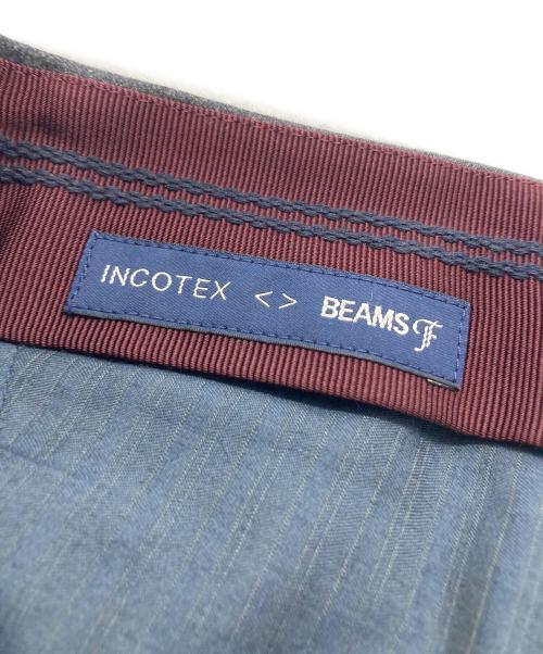 BEAMS F（ビームスエフ）BEAMS F (ビームスエフ) INCOTEX (インコテックス) ウールスラックス グレー サイズ:SIZE 46の古着・服飾アイテム