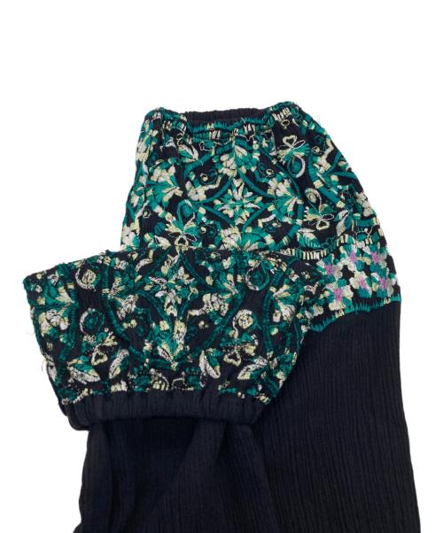 GRACE CONTINENTAL（（グレースコンチネンタル）GRACE CONTINENTAL (（グレースコンチネンタル) サークル刺繍TOP ネイビー サイズ:SIZE 36 未使用品の古着・服飾アイテム