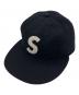 SUPREME（シュプリーム）の古着「S Logo Fitted 6-Panel」｜ブラック