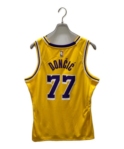 NIKE（ナイキ）NIKE (ナイキ) バスケットボールウェア ドライフィット NBA スウィングマン ジャージー タンクトップ ゲームシャツ イエロー サイズ:Lの古着・服飾アイテム