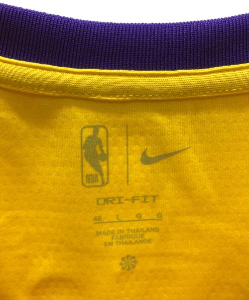 NIKE（ナイキ）NIKE (ナイキ) バスケットボールウェア ドライフィット NBA スウィングマン ジャージー タンクトップ ゲームシャツ イエロー サイズ:Lの古着・服飾アイテム