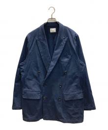 SCAIR（スケアー）の古着「STRECH DOUBLE BRESATEAD JACKET」｜ネイビー