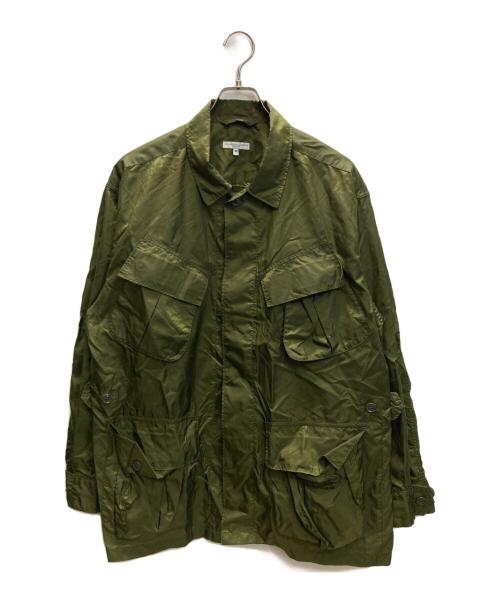 Engineered Garments（エンジニアドガーメンツ）Engineered Garments (エンジニアドガーメンツ) JUNGLE FATIGUE JACKET - NYLON RIPSTOP オリーブ サイズ:SIZE Mの古着・服飾アイテム