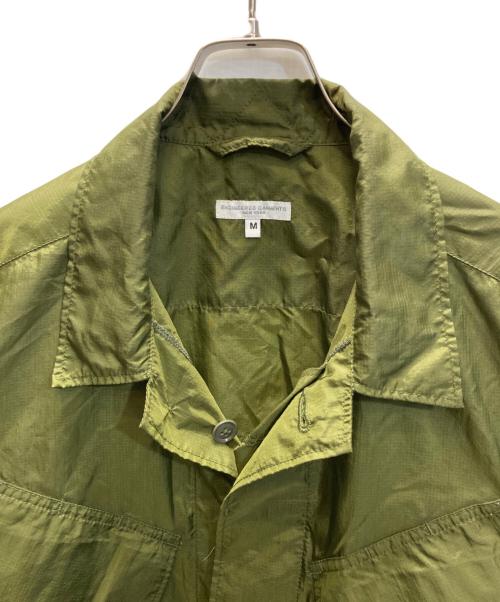 Engineered Garments（エンジニアドガーメンツ）Engineered Garments (エンジニアドガーメンツ) JUNGLE FATIGUE JACKET - NYLON RIPSTOP オリーブ サイズ:SIZE Mの古着・服飾アイテム