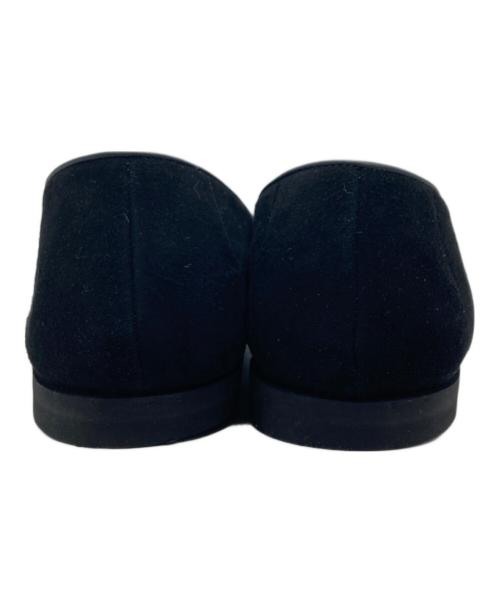 Ferrante（フェランテ）Ferrante (フェランテ) VIENNA スウェードローファー ブラック サイズ:SIZE 43の古着・服飾アイテム