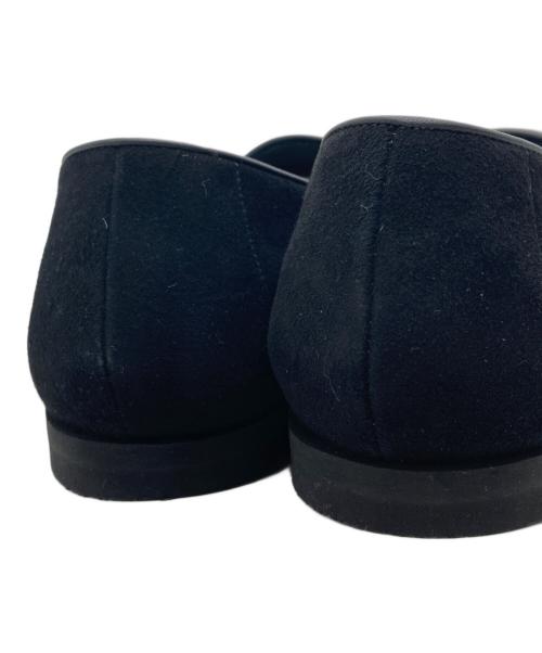 Ferrante（フェランテ）Ferrante (フェランテ) VIENNA スウェードローファー ブラック サイズ:SIZE 43の古着・服飾アイテム