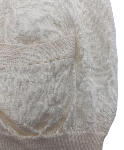 POLO RALPH LAUREN（ポロ・ラルフローレン）POLO RALPH LAUREN (ポロ・ラルフローレン) カシミヤ混カーディガン ホワイト サイズ:SIZE Sの古着・服飾アイテム