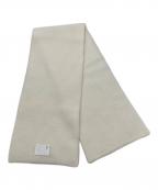 HERMESエルメス）の古着「カシミヤマフラーストール」｜ホワイト