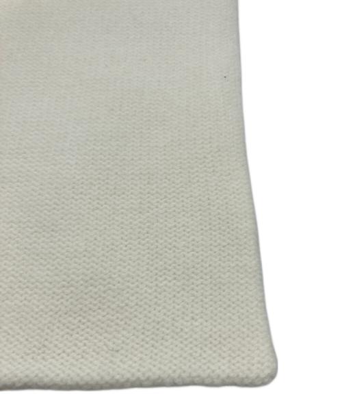 HERMES（エルメス）HERMES (エルメス) カシミヤマフラーストール ホワイト サイズ:下記参照の古着・服飾アイテム