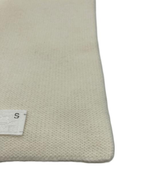 HERMES（エルメス）HERMES (エルメス) カシミヤマフラーストール ホワイト サイズ:下記参照の古着・服飾アイテム