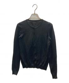JIL SANDER（ジルサンダー）の古着「カシミヤカーディガン」｜ブラック