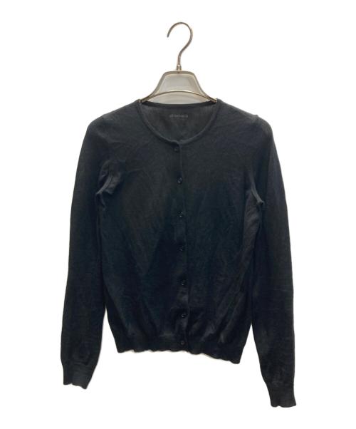 JIL SANDER（ジルサンダー）JIL SANDER (ジルサンダー) カシミヤカーディガン ブラック サイズ:34の古着・服飾アイテム