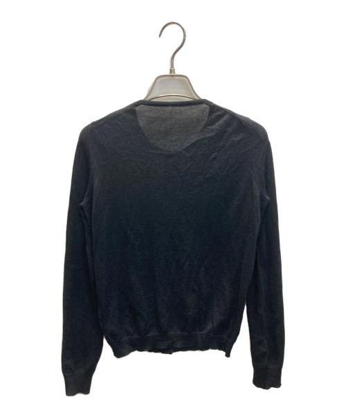 JIL SANDER（ジルサンダー）JIL SANDER (ジルサンダー) カシミヤカーディガン ブラック サイズ:34の古着・服飾アイテム