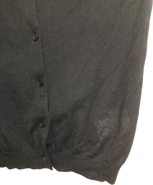 JIL SANDER（ジルサンダー）JIL SANDER (ジルサンダー) カシミヤカーディガン ブラック サイズ:34の古着・服飾アイテム