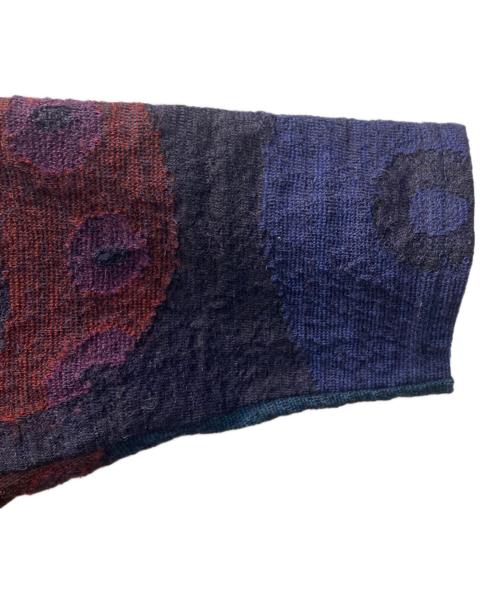 JURGEN LEHL（ヨーガンレール）JURGEN LEHL (ヨーガンレール) アルパカ混総柄ワンピース マルチカラー サイズ:SIZE Mの古着・服飾アイテム