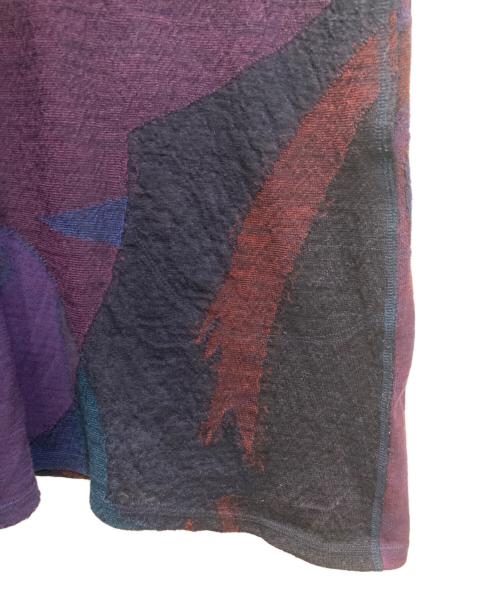 JURGEN LEHL（ヨーガンレール）JURGEN LEHL (ヨーガンレール) アルパカ混総柄ワンピース マルチカラー サイズ:SIZE Mの古着・服飾アイテム