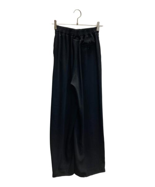 MM6 Maison Margiela（エムエムシックスメゾンマルジェラ）MM6 Maison Margiela (エムエムシックスメゾンマルジェラ) ワイドパンツ ブラック サイズ:SIZE 36の古着・服飾アイテム