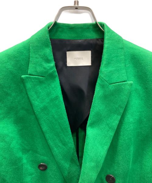 LE PHIL（ル フィル）LE PHIL (ル フィル) テーラードジャケット グリーン サイズ:SIZE0の古着・服飾アイテム