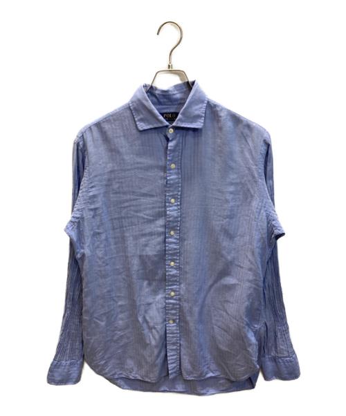 POLO RALPH LAUREN（ポロ・ラルフローレン）POLO RALPH LAUREN (ポロ・ラルフローレン) ボタンダウンシャツ ブルー サイズ:16の古着・服飾アイテム