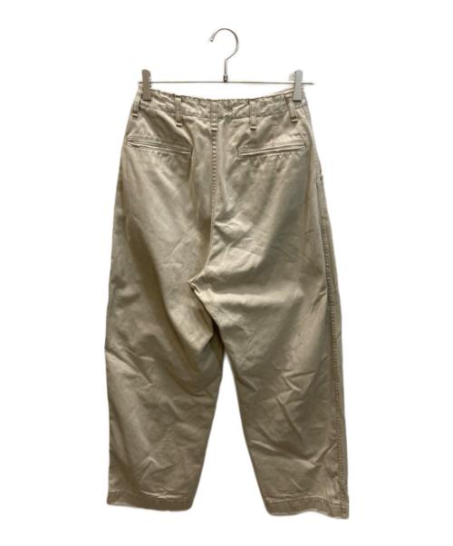 JOHNBULL（ジョンブル）JOHNBULL (ジョンブル) ユーズド加工チノトラウザー ベージュ サイズ:Sの古着・服飾アイテム