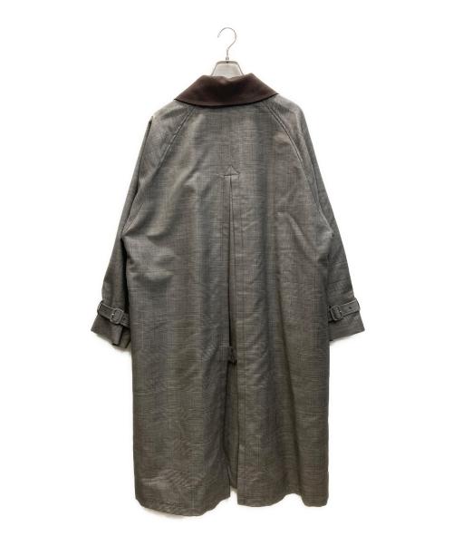 TOMORROW LAND（トゥモローランド）TOMORROW LAND (トゥモローランド) 英式織 ステンカラーコート グレー サイズ:SIZE Mの古着・服飾アイテム