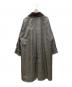 TOMORROW LAND (トゥモローランド) 英式織 ステンカラーコート グレー サイズ:SIZE M：18000円