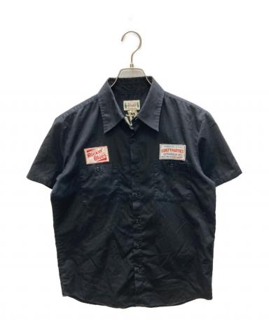 初期 WACKO MARIA ビッグ刺繍 マリア ワークシャツ 美品 希少 S 中古・古着通販】WACKO MARIA (ワコマリア) マリア刺繍ワークシャツ