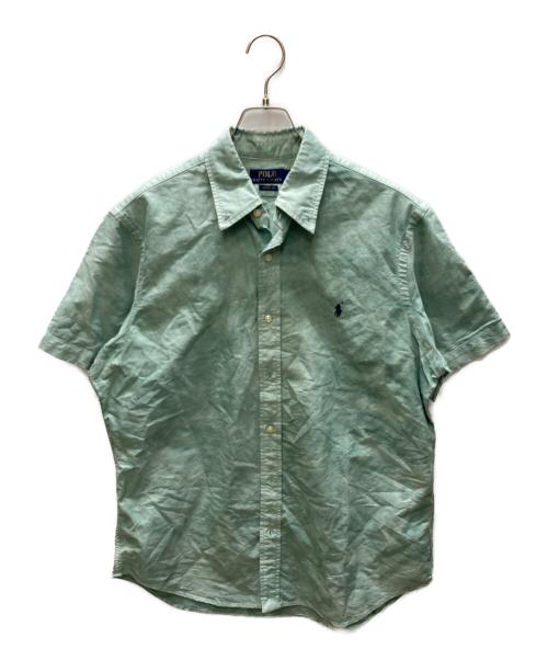 POLO RALPH LAUREN（ポロ・ラルフローレン）POLO RALPH LAUREN (ポロ・ラルフローレン) タイダイオックスフォードシャツ グリーン サイズ:LGの古着・服飾アイテム