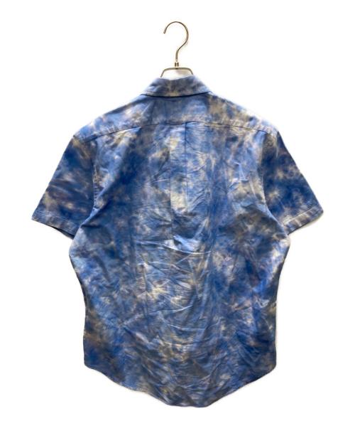 POLO RALPH LAUREN（ポロ・ラルフローレン）POLO RALPH LAUREN (ポロ・ラルフローレン) タイダイオックスフォードシャツ ブルー サイズ:LGの古着・服飾アイテム