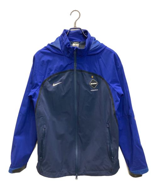 NIKE（ナイキ）NIKE (ナイキ) F.C.R.B. (エフシーレアルブリストル) WARM UP JACKET ブルー サイズ:SIZE Mの古着・服飾アイテム