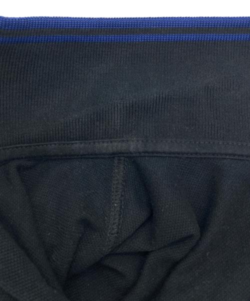 FRED PERRY（フレッドペリー）FRED PERRY (フレッドペリー) COMME des GARCONS SHIRT (コムデギャルソンシャツ) ポロシャツ ブラック×ブルー サイズ:XSの古着・服飾アイテム