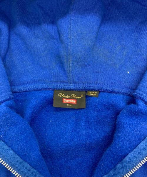 SUPREME（シュプリーム）Supreme (シュプリーム) UNDERCOVER (アンダーカバー) Generation Fuck You ZipUp Hoodie ブルー サイズ:SIZE Sの古着・服飾アイテム